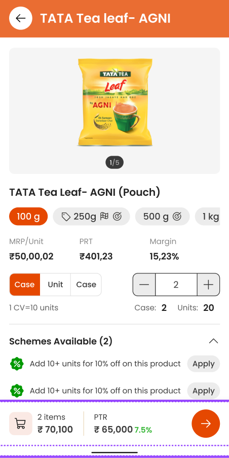 Tata Mavic — product detail